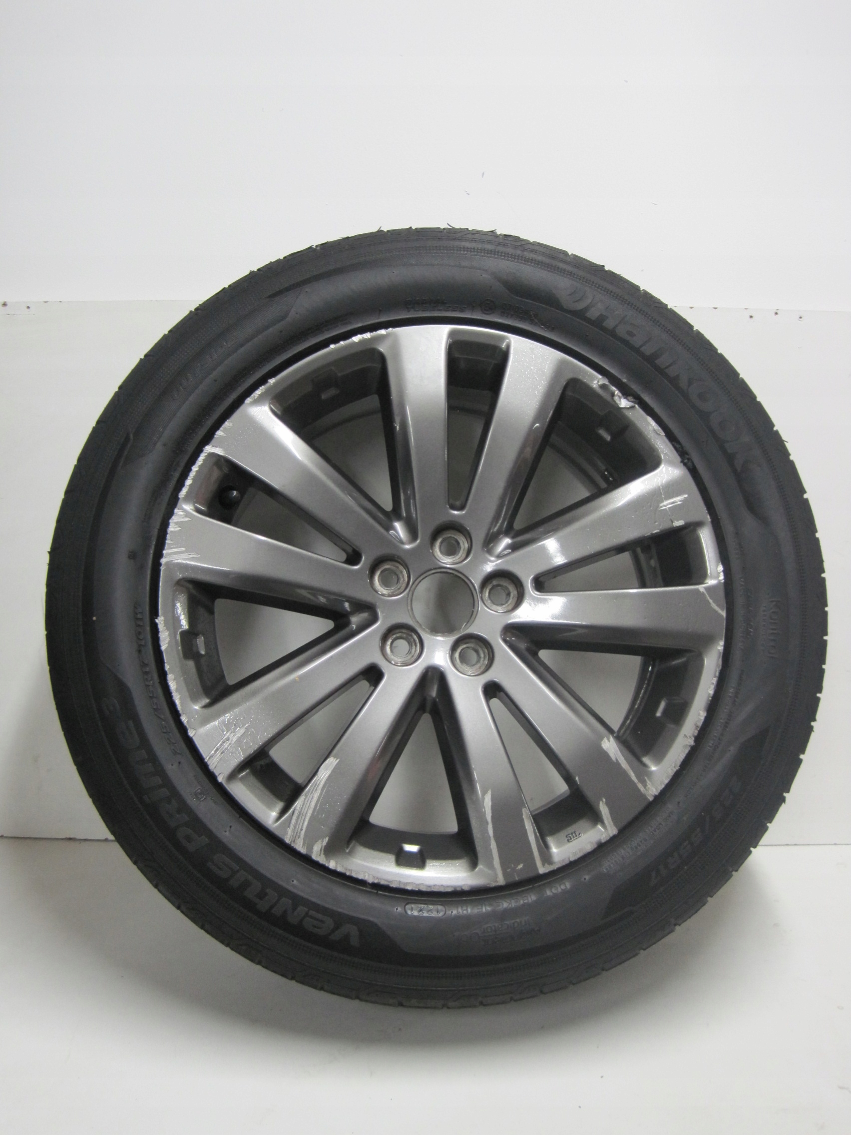 wheel disc aluminium SUBARU FORESTER III R17 6MM