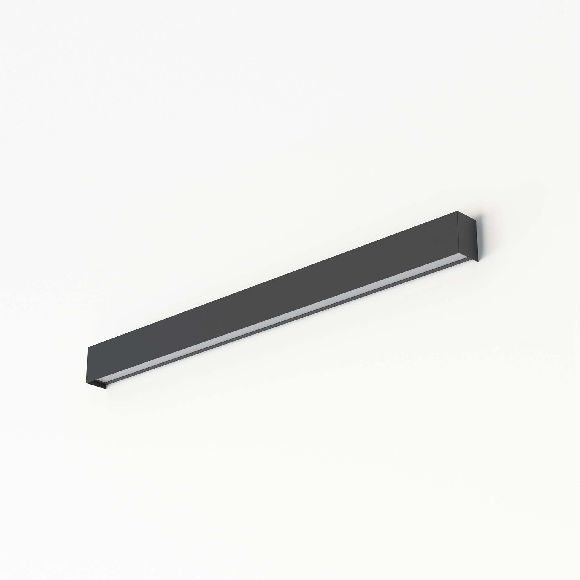 Nástenné svietidlo Nowodvorski Straight Led grafitové 92 cm
