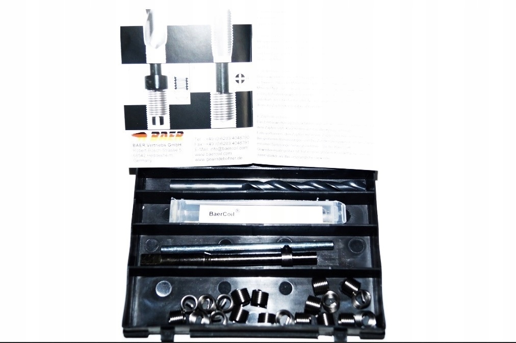 zestaw naprawczy zerwany gwint M10x1,0 BAERCOIL