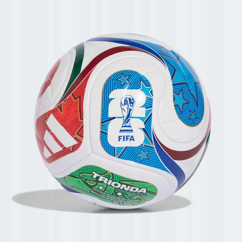 Piłka nożna lekka dla dzieci adidas World Cup 26 Trionda League 350g r. 5