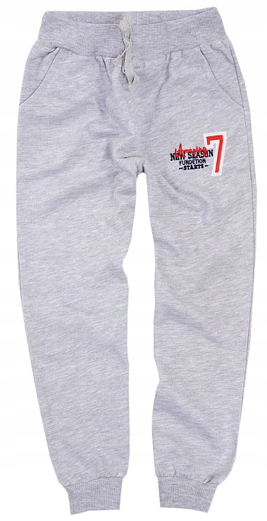 SPODNIE DRESOWE CHŁOPIĘCE *7* SPORTOWE 116 J54ą