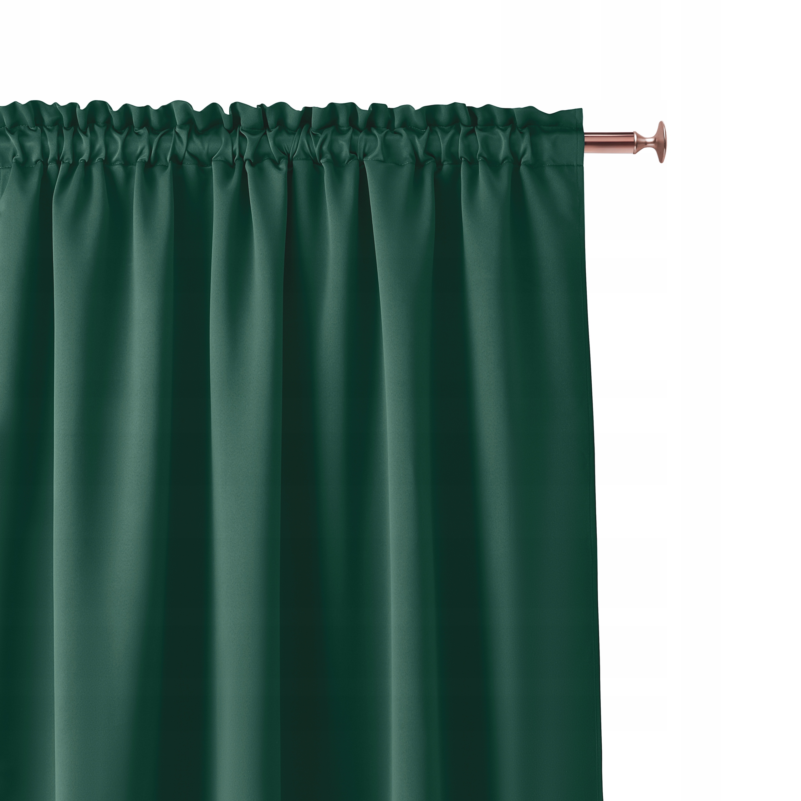 

Zasłona Gotowa Aura 140X250 Na Taśmie Zielony
