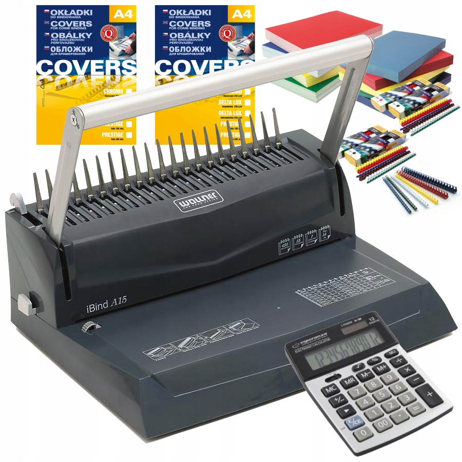 

Bindownica Wallner iBind A15 Zestaw 100 Opraw