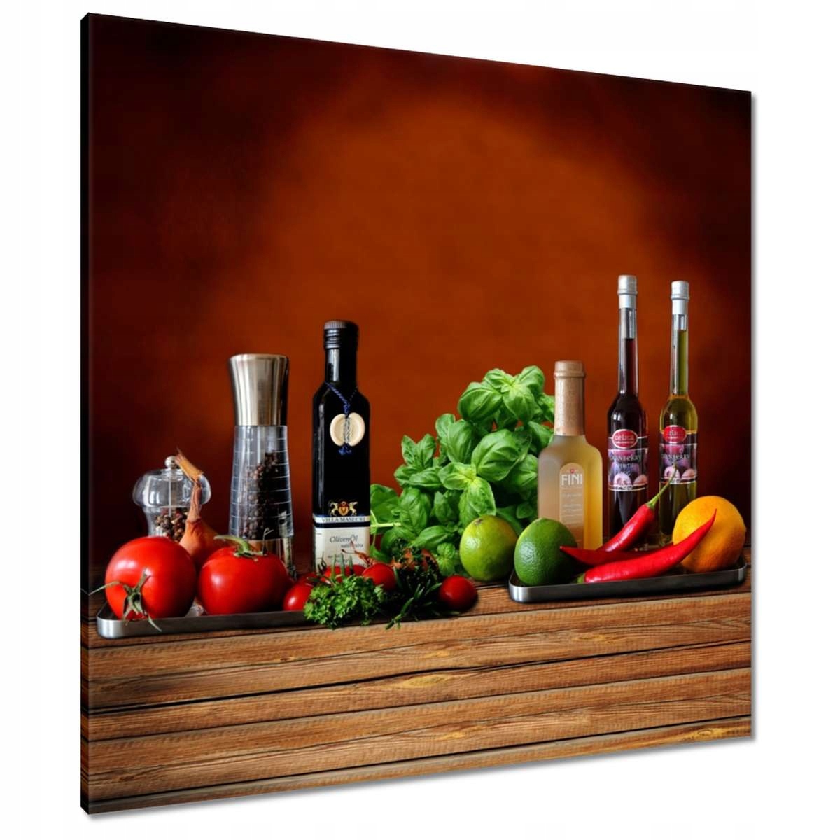 Obrazy 80x80 Koření do kuchyně Ovoce