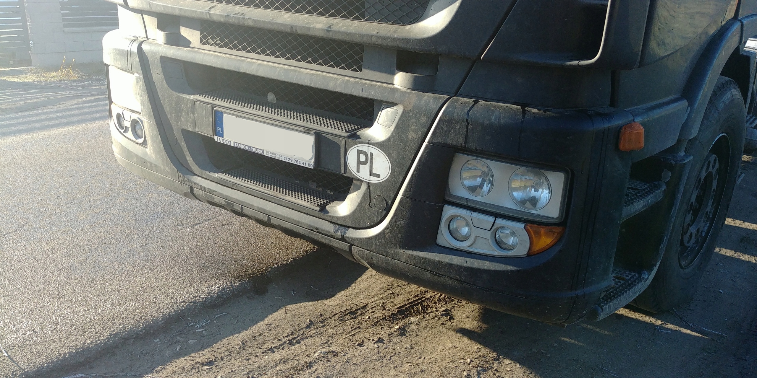 light left front IVECO STRALIS CURSOR 13