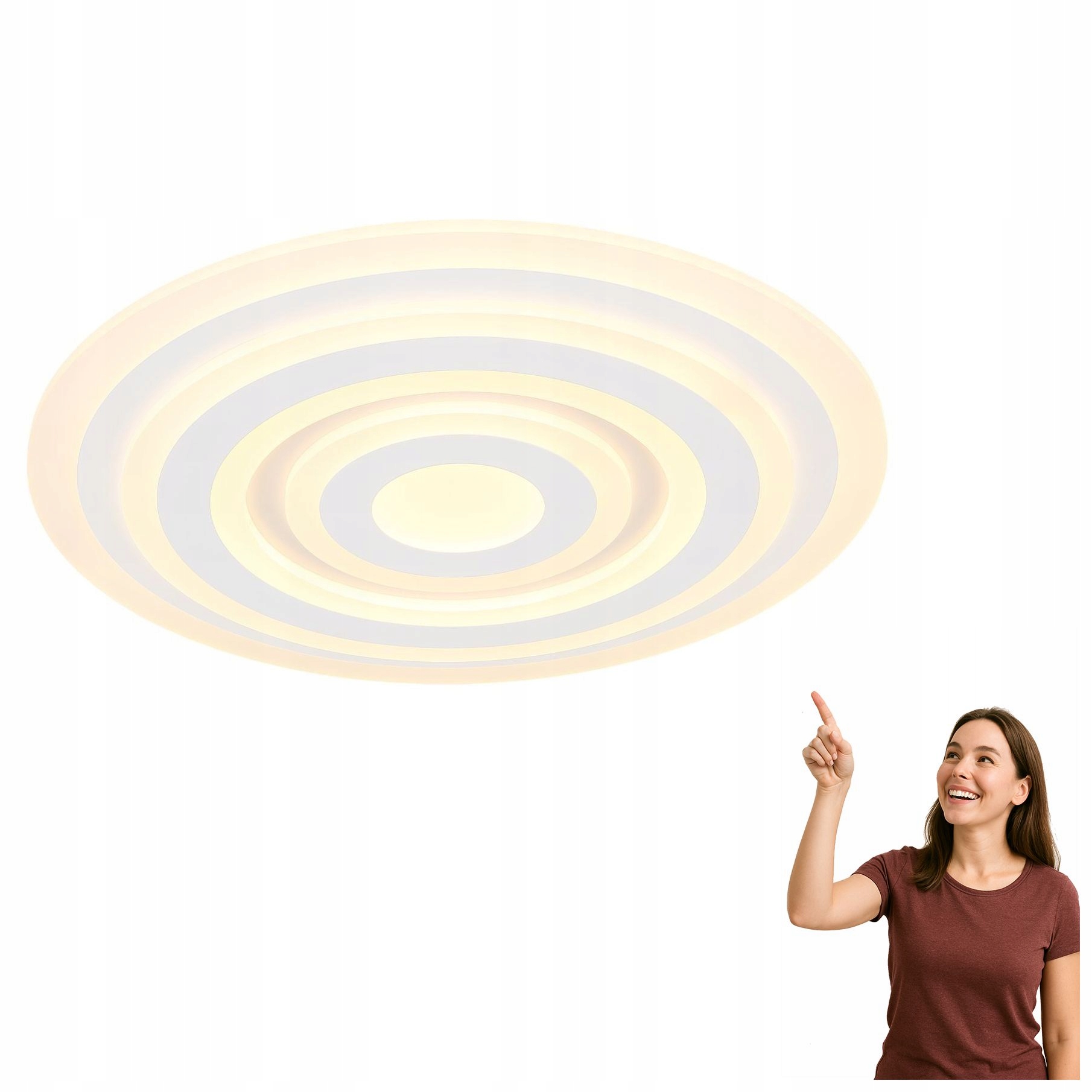 Led stropná lampa 40W Alois 48554 Globo