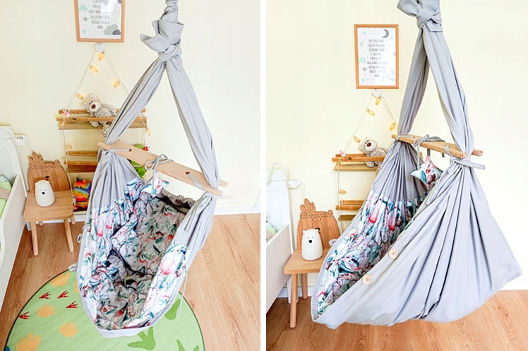 HUŚTAWKA DLA NIEMOWLAKA HAMAK === BUJAK DLA DZIECI Rodzaj huśtawka kubełkowa