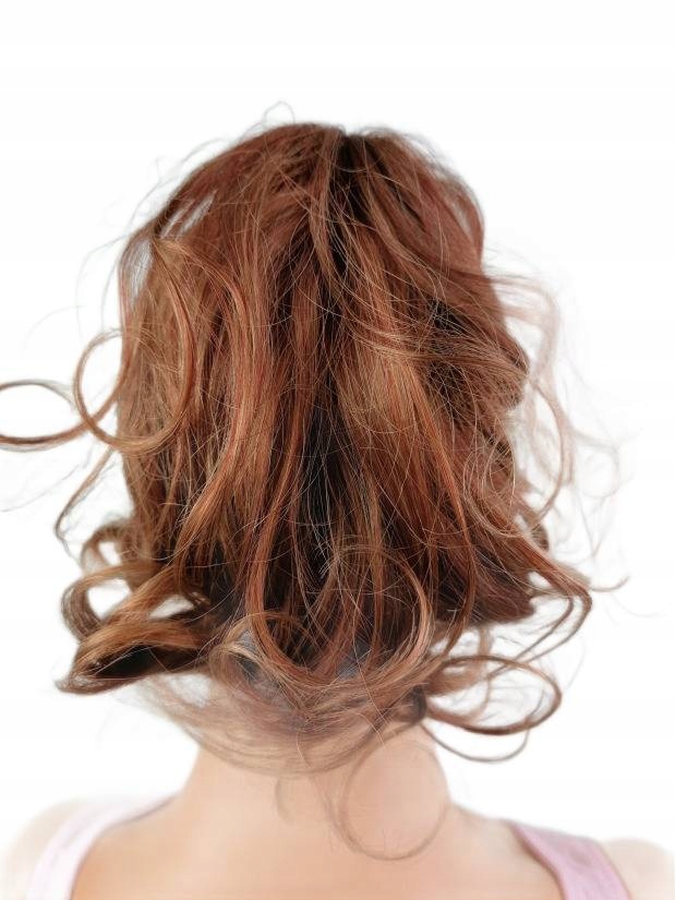 krátká příčesek Elvira dopinka měděná rudá-27at27C