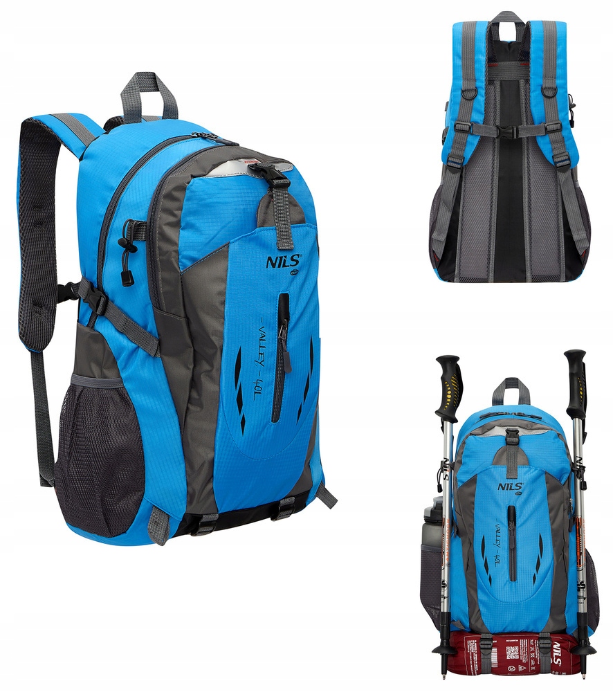 Túra Hátizsák Trekking Taktikai Utazó Hegyi Sport Nagy 40 L