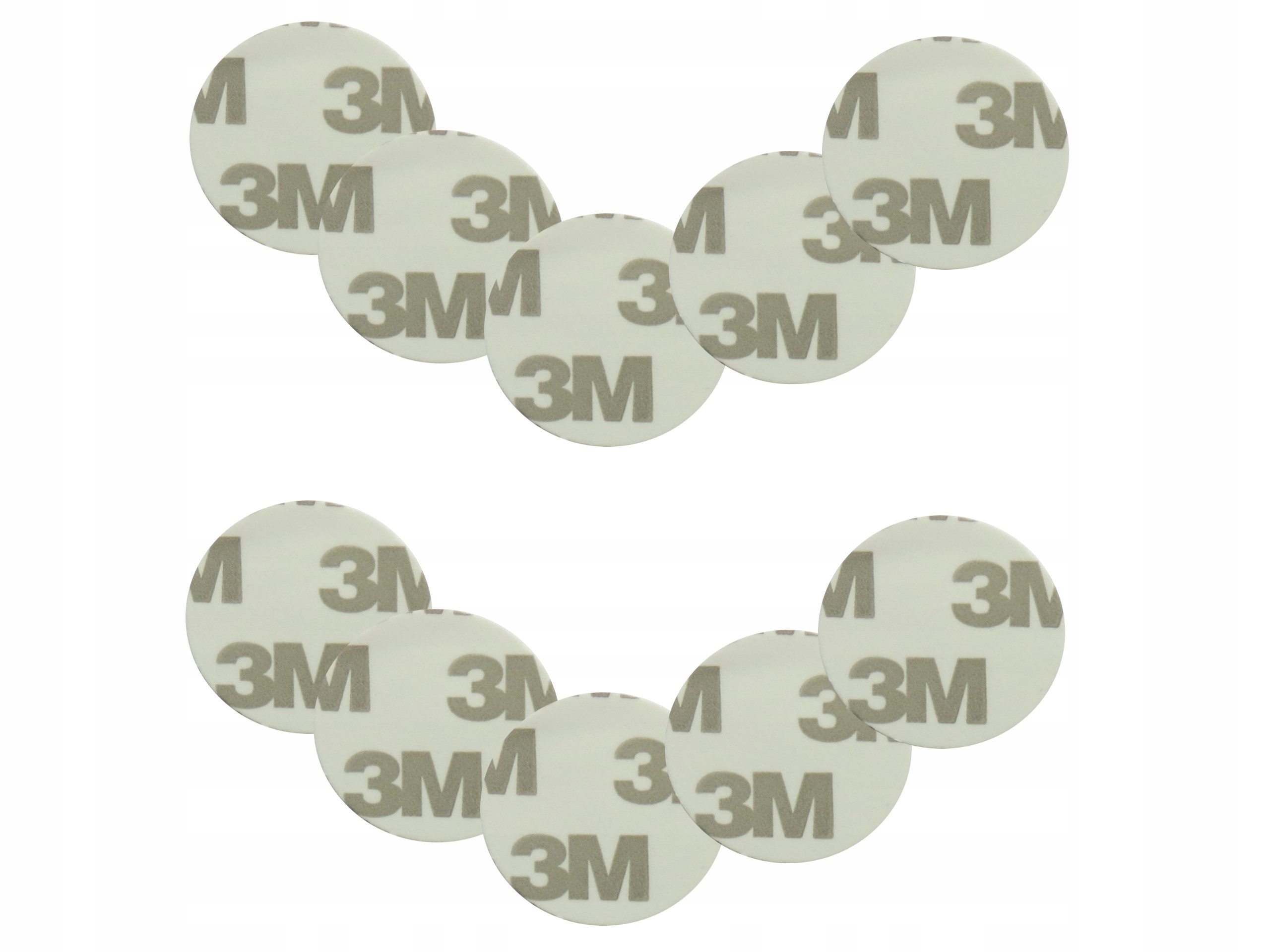 Rfid nálepka Unique 125 kHz Tag ID EM4100 pro Zámek Domofonu 20 mm 100 kusů