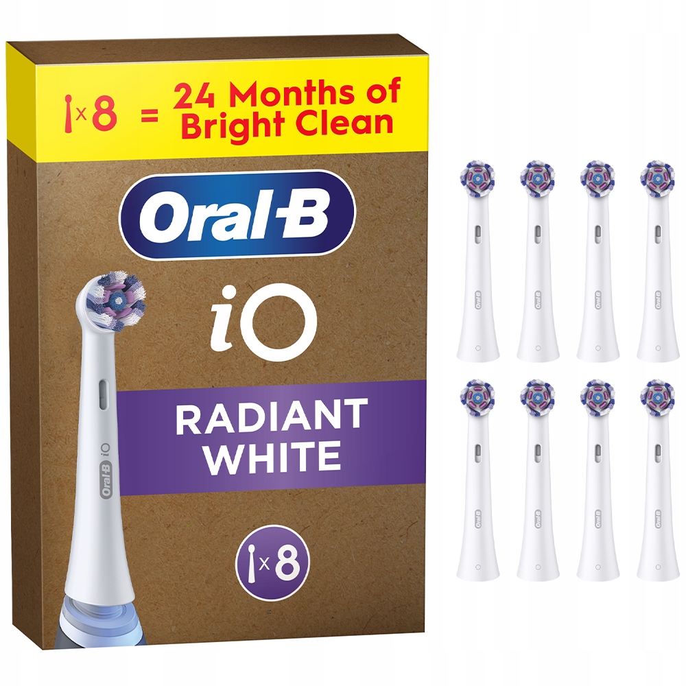 Końcówki Do Szczoteczki Elektrycznej Oral-b Io Radiant White 8-PAK