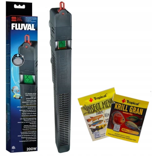 Levně Fluval E200 Topné Těleso S Termostatem 200 W Bonus