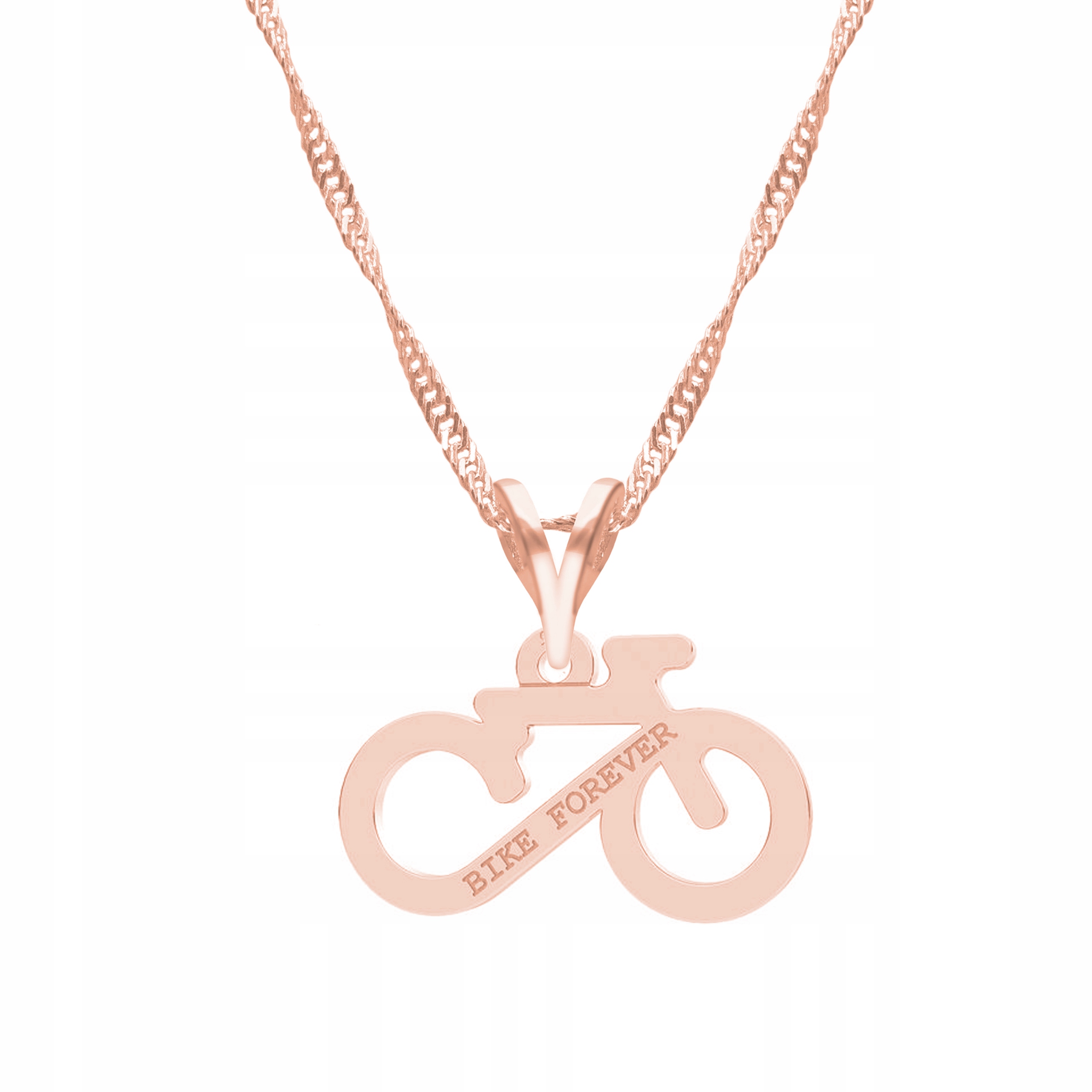 Řetízek zlatý náhrdelník 925 Kolo S Gravírováním