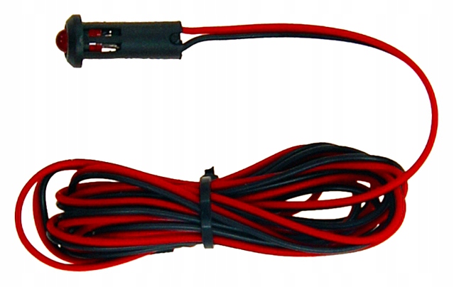 V8U75 LED IMITACJA ALARMU SAMOCHODOWEGO PULSUJĄCA