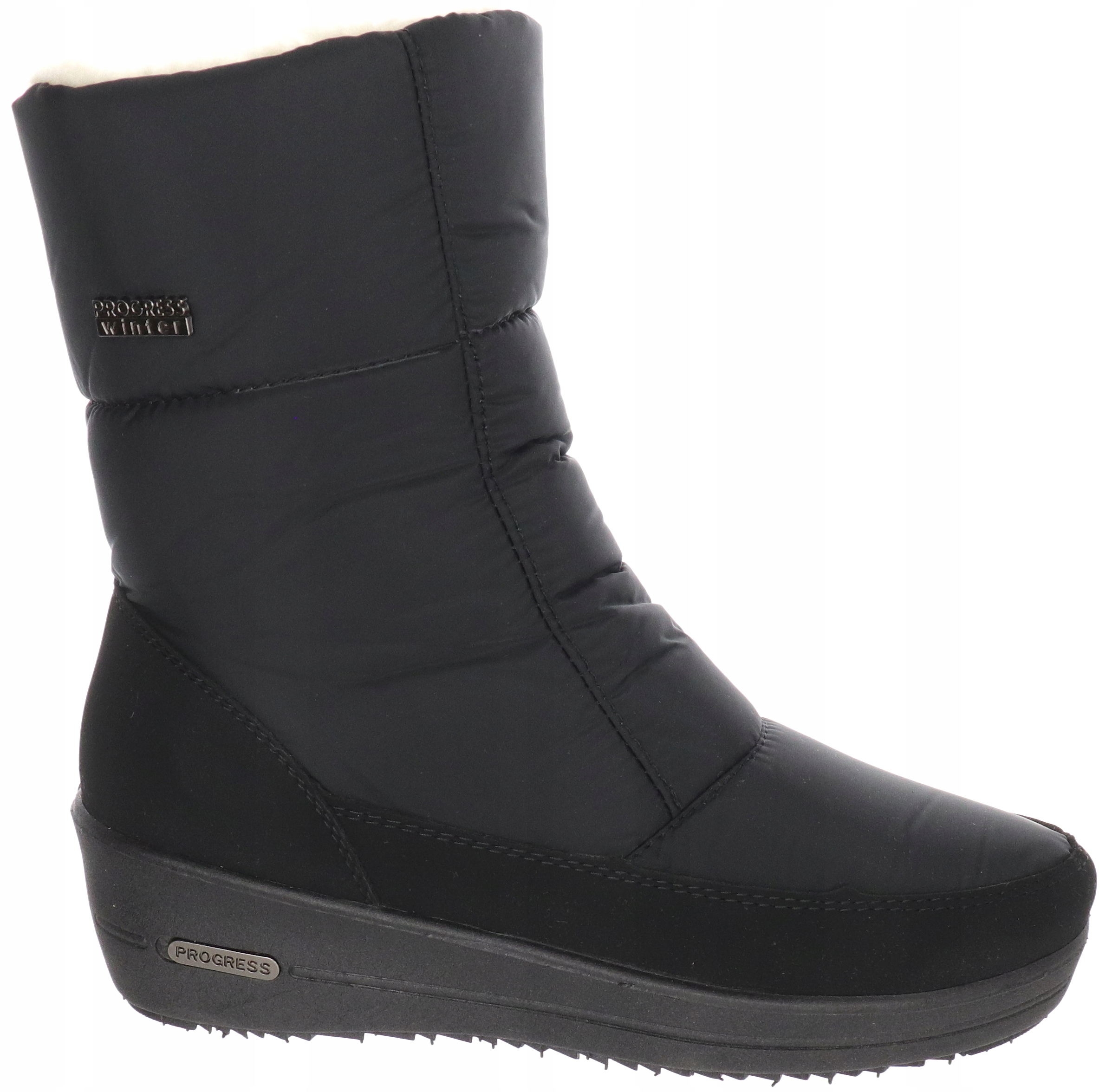 Progress Zateplené Sněhule Kozačky Trapery VEL.40