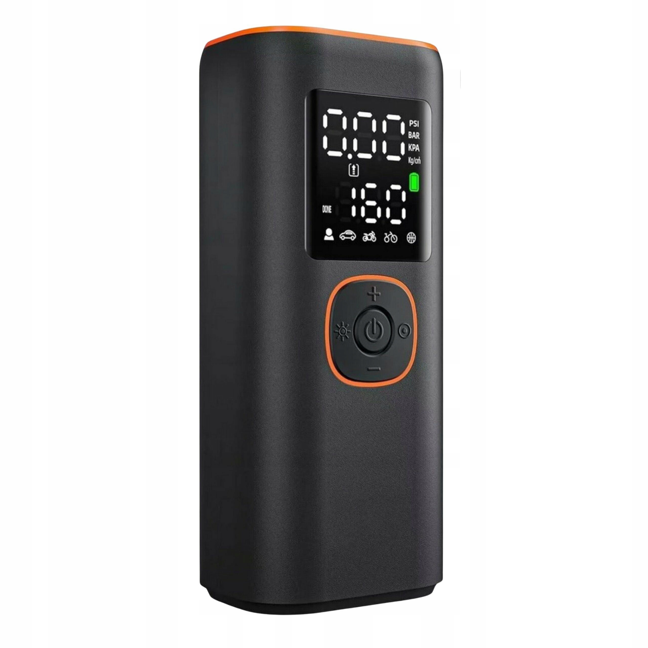 Kompresor Akumulatorowy Pompka Rowerowa Samochodowa Powerbank 7500 mAh