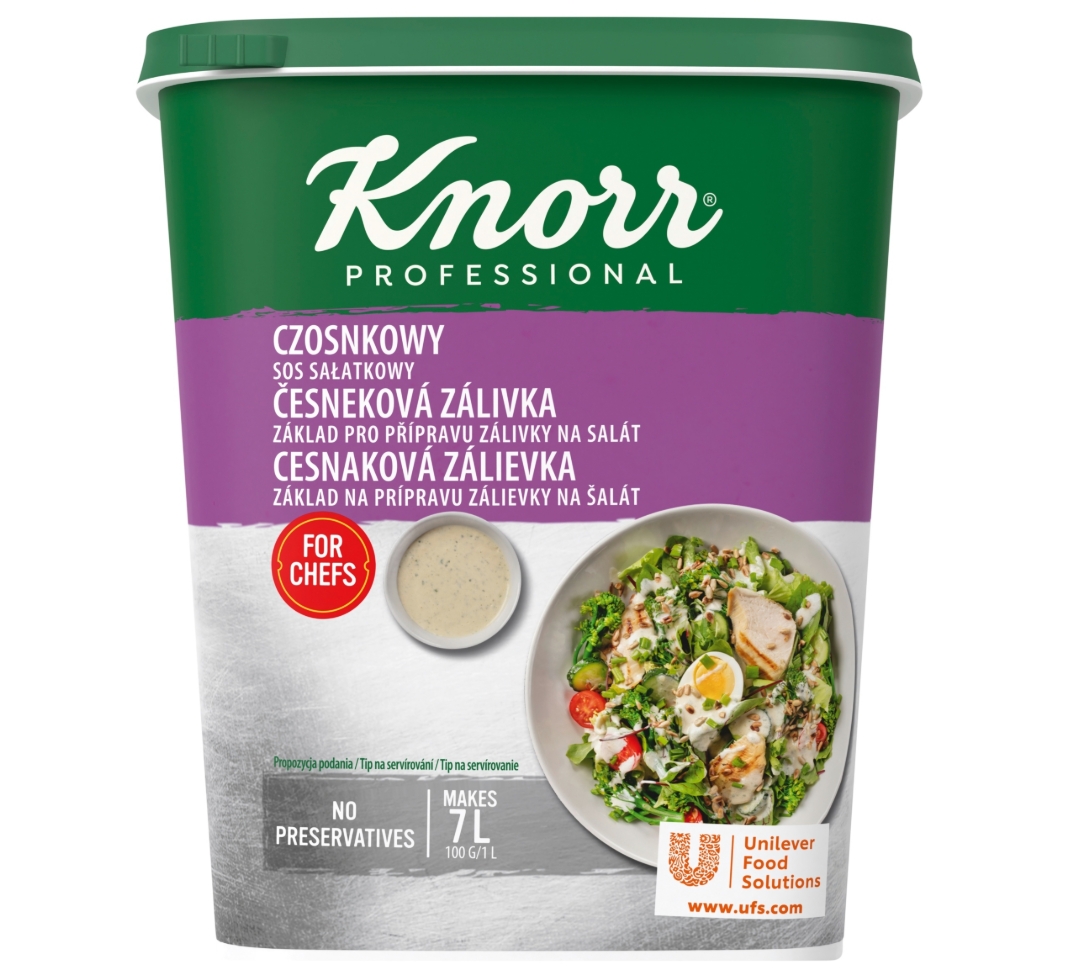 Omáčka salátová omáčka 700 g Knorr, instantní Unilever