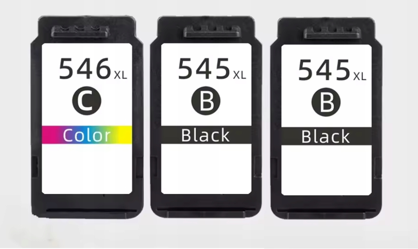 Tusze do Canon Pg 545 x 2 CL 546 iP2850 MG2450 2455 2550 2950 TS3350