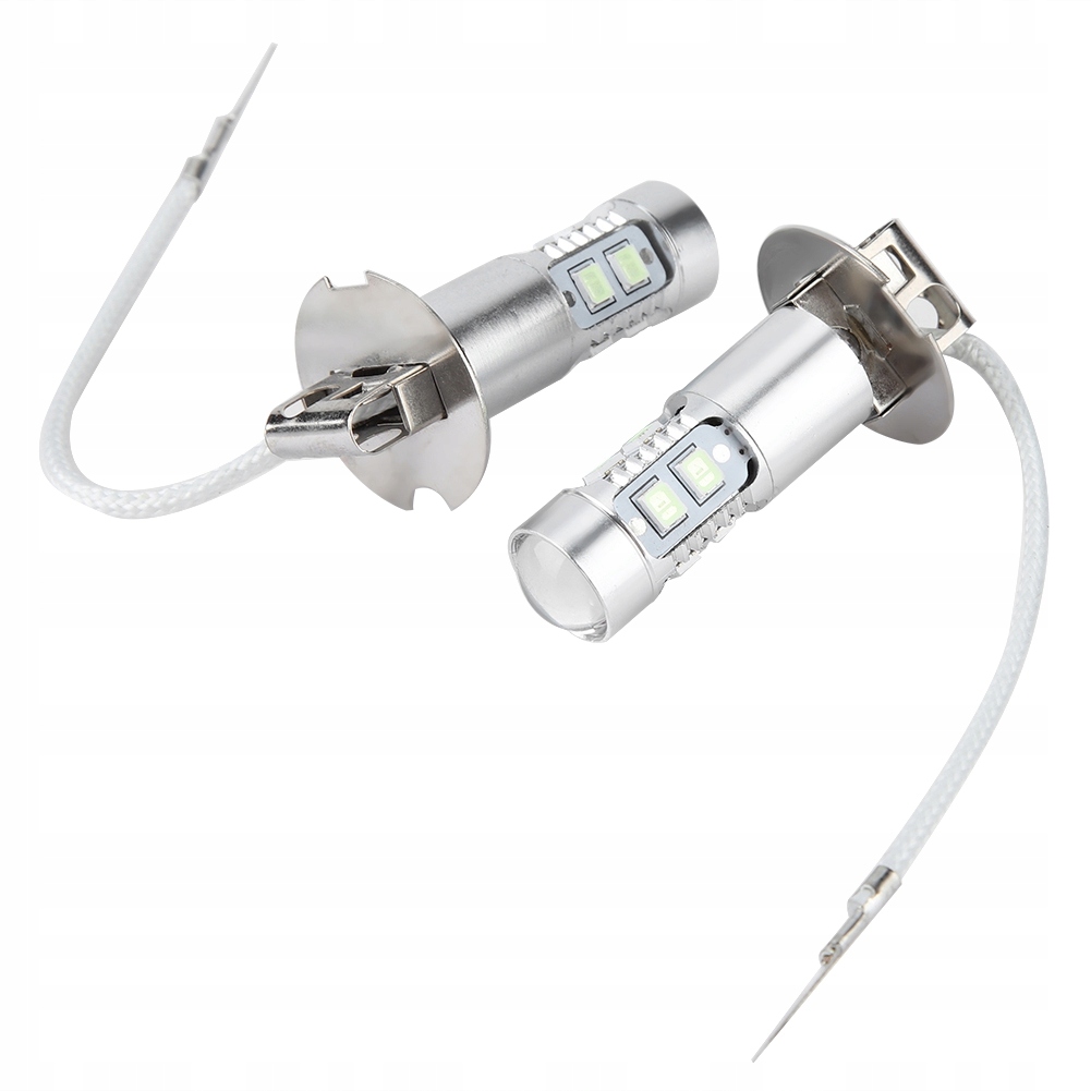 

2x Żarówka Led H3 100W 1200LM 8000K Reflektor