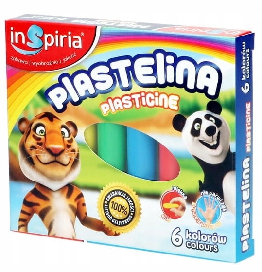 plastelina 6 kolorów 3798 INSPIRIA — 5