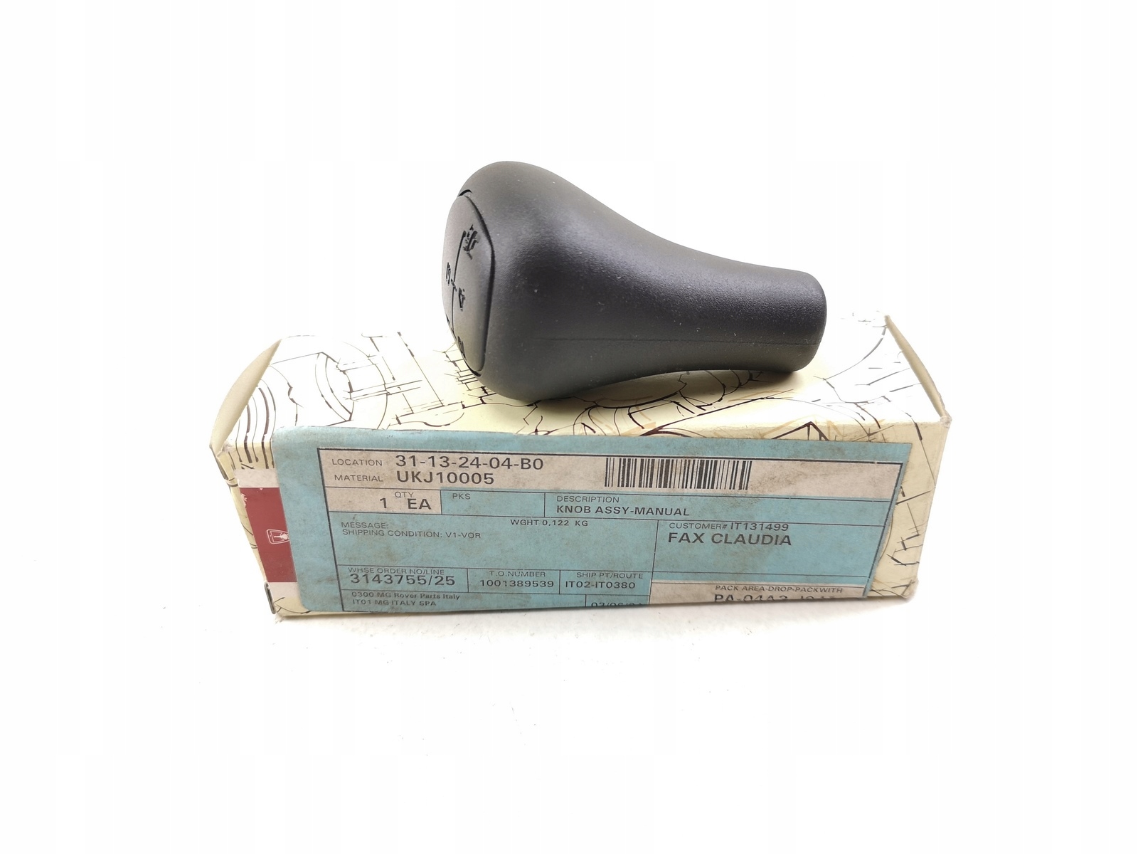 UKJ10005 - РУЧКА ПЕРЕКЛЮЧЕНИЯ ПЕРЕДАЧ ROVER MINI MORRIS ORIGINAL OE