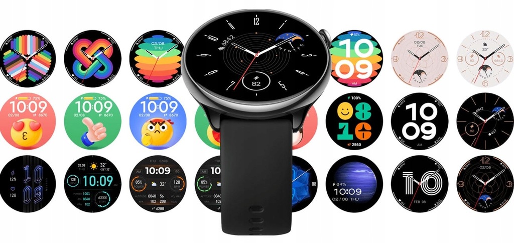 NOWY SMARTWATCH AMAZFIT GTR MINI GPS 5ATM SpO2 NIEBIESKI Rodzaj smartwatch