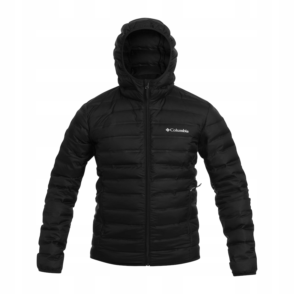 Zimní bunda s kapucí Columbia Lake 22 II Down Hooded Black XXL