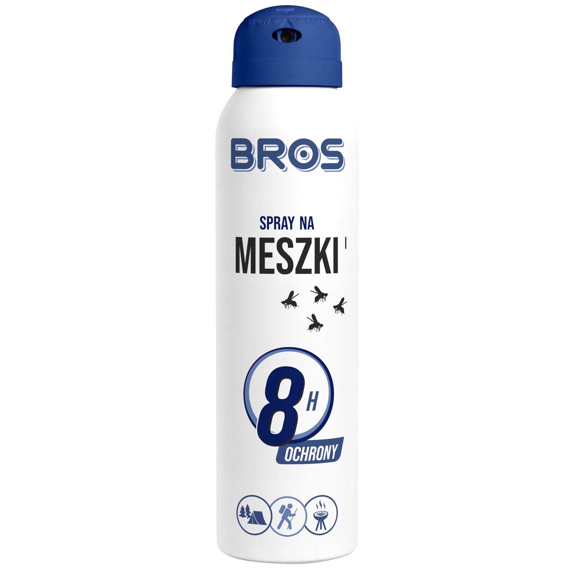 

Bros Sprey Spray Na Meszki Aktywna Ochrona 8H