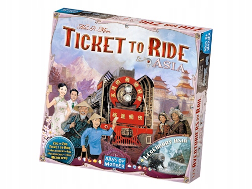 Ticket to Ride - Asia: Map Collection 1, Rebel