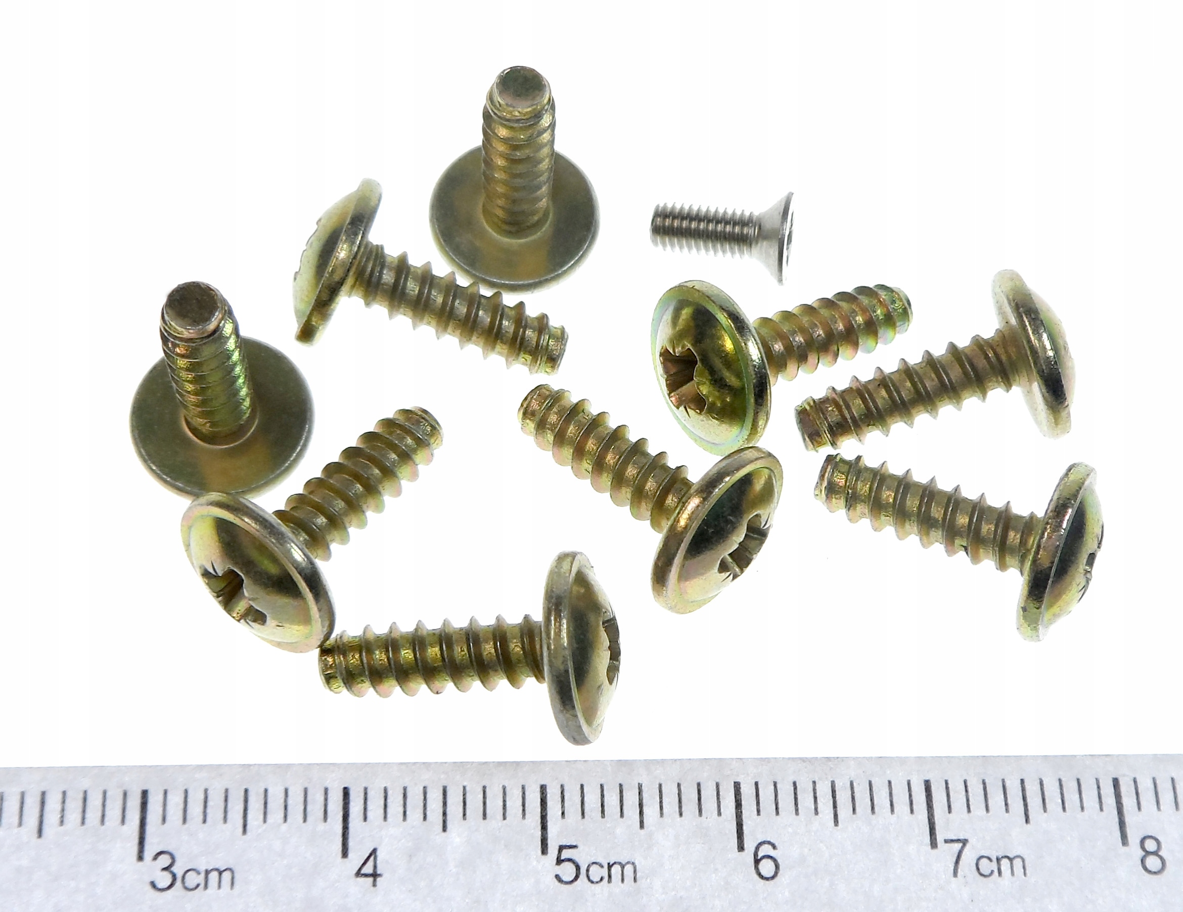 [STcs] Wkręt 3,9x12,7mm szeroki grzybek