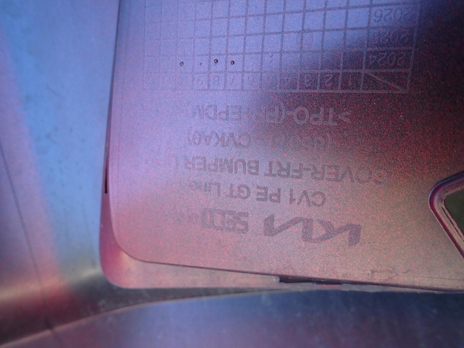 bumper front front KIA EV6 GT LINE LIFT 2024- 86511-CVKA0