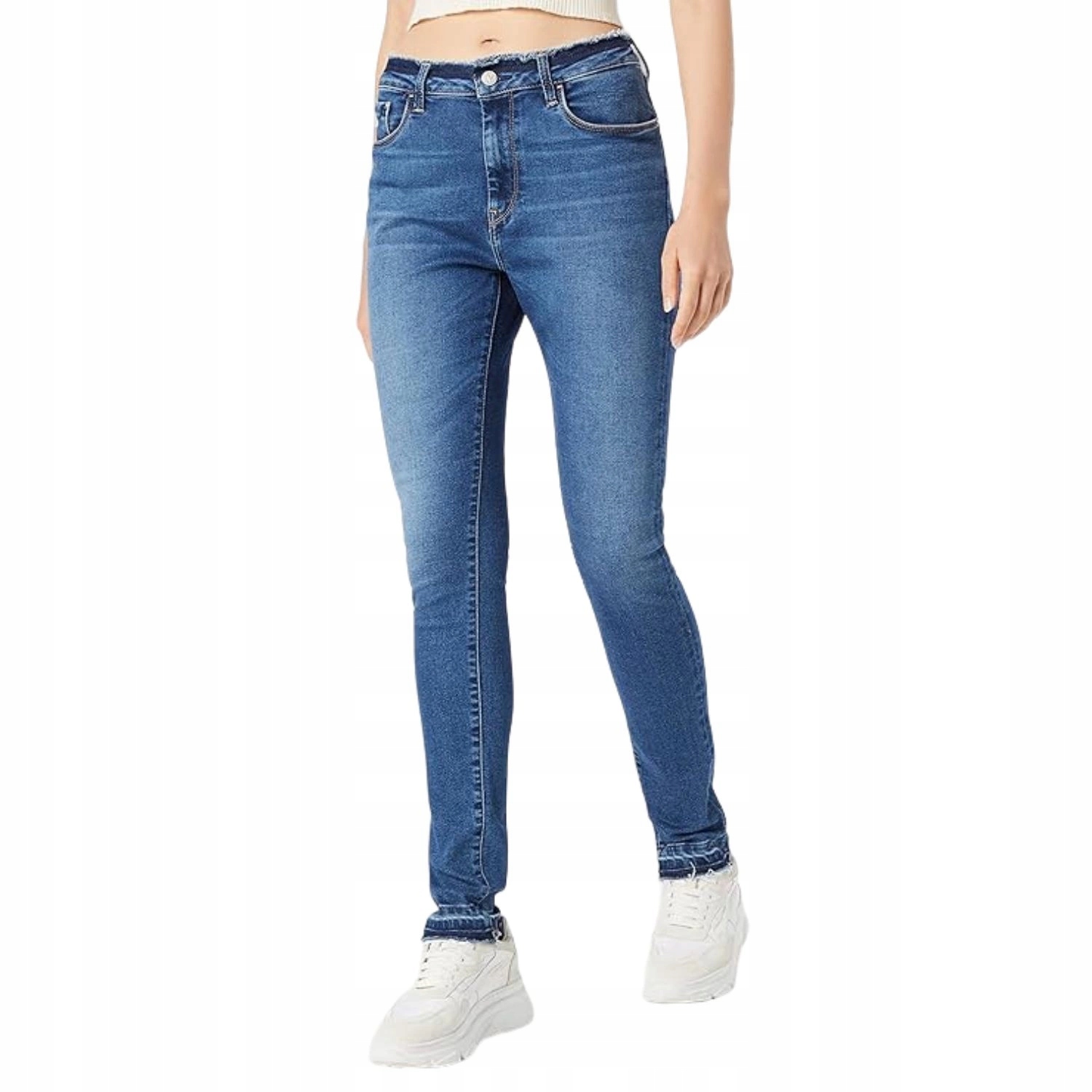 Dámské džínové kalhoty Pepe Jeans modré skinny W24 L30