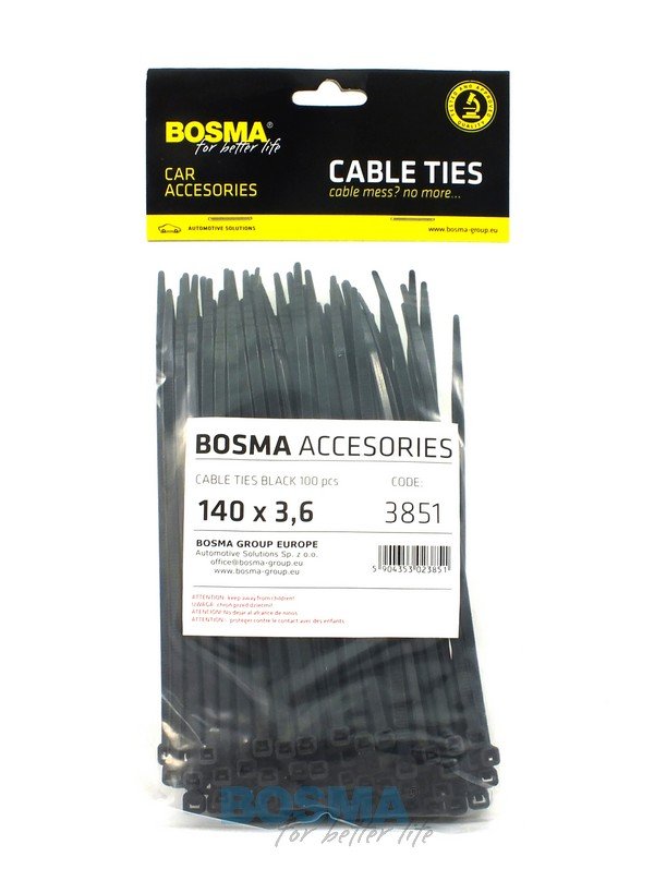 

Opaska Kablowa 3,6X140 100SZT-3851