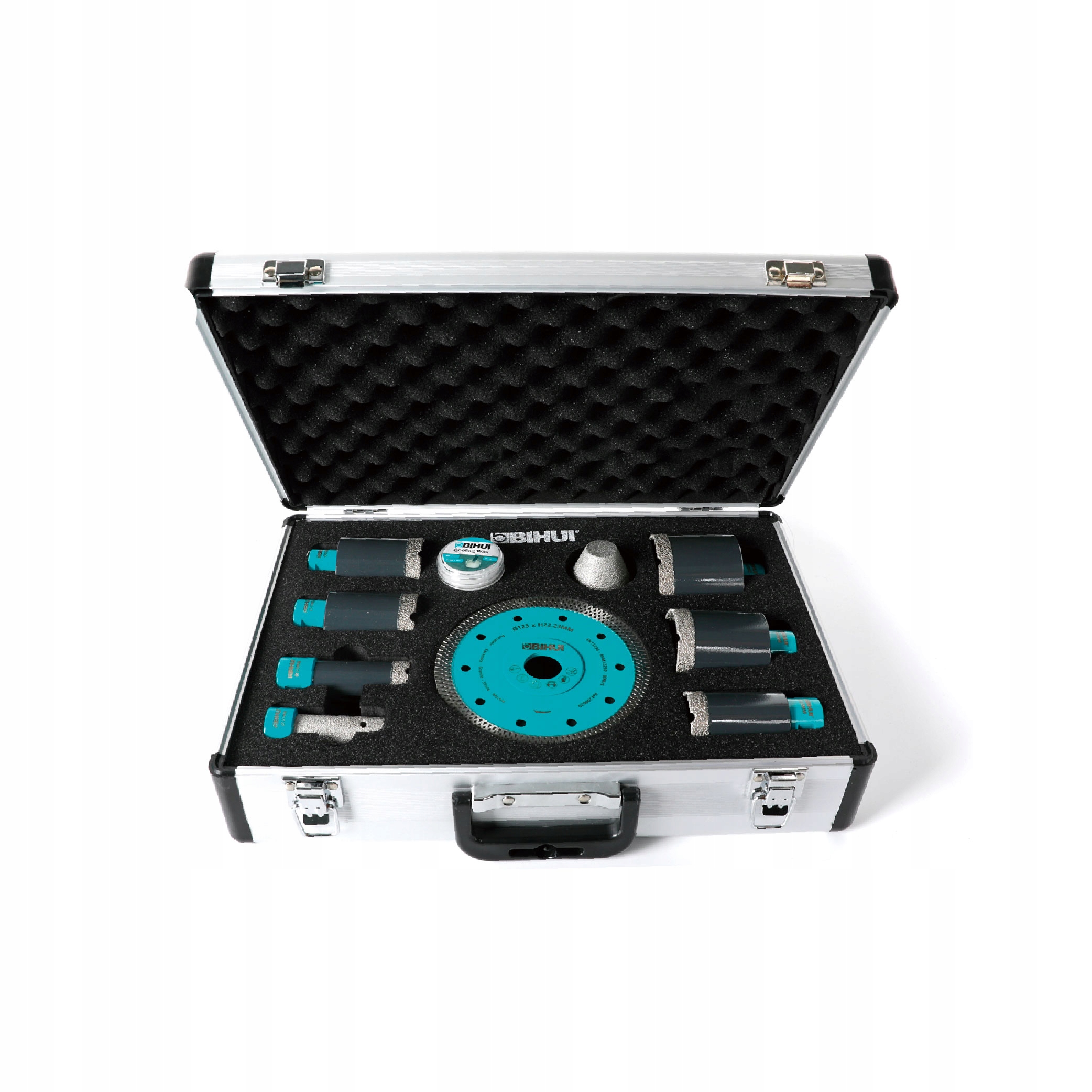 Bihui zestaw otwornic wierteł diamentowych do gresu 10 el. DBDMS10