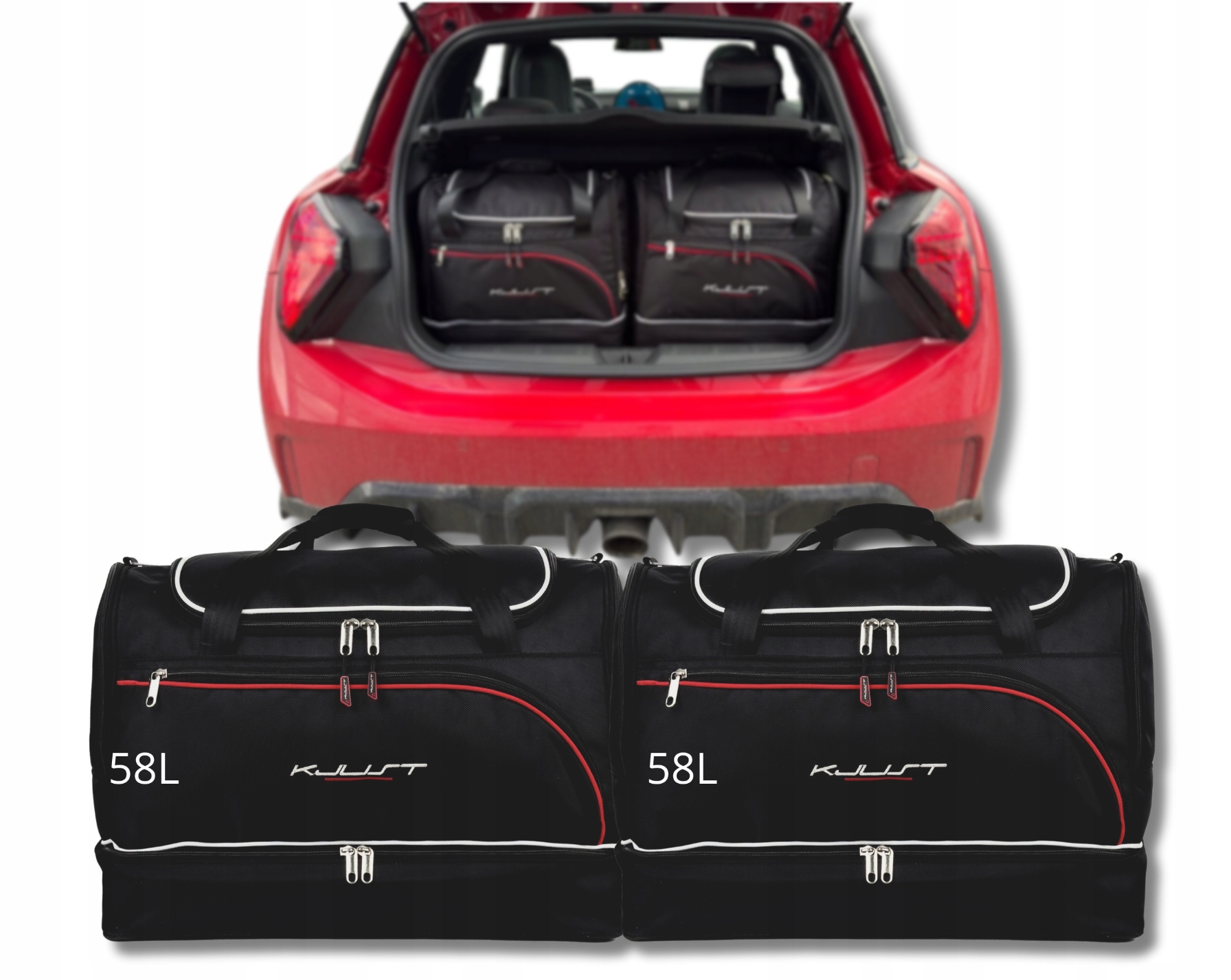 Sada tašiek Kjust do batožinového priestoru pre Mini Cooper 2024+