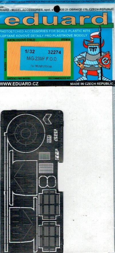 Eduard 32274 MiG-23MF F.O.D. Trumpeter akcesoria