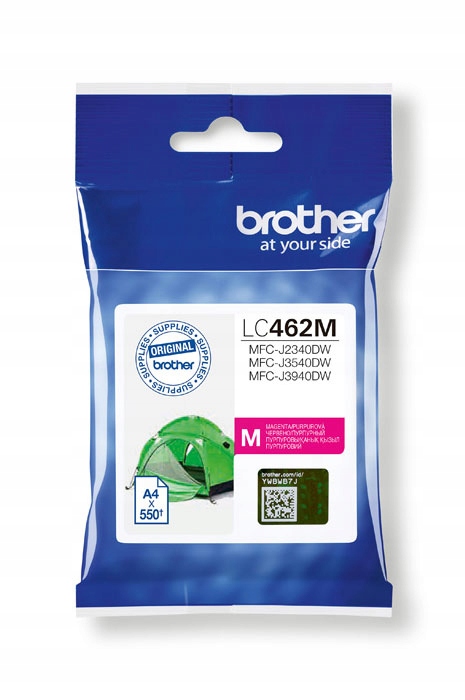 Tusz Magenta Brother LC-462M, LC462M