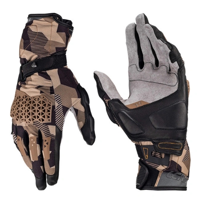 Enduro rukavice Leatt Adv X-flow 7.5 Desert hnedé čierne Darčeky