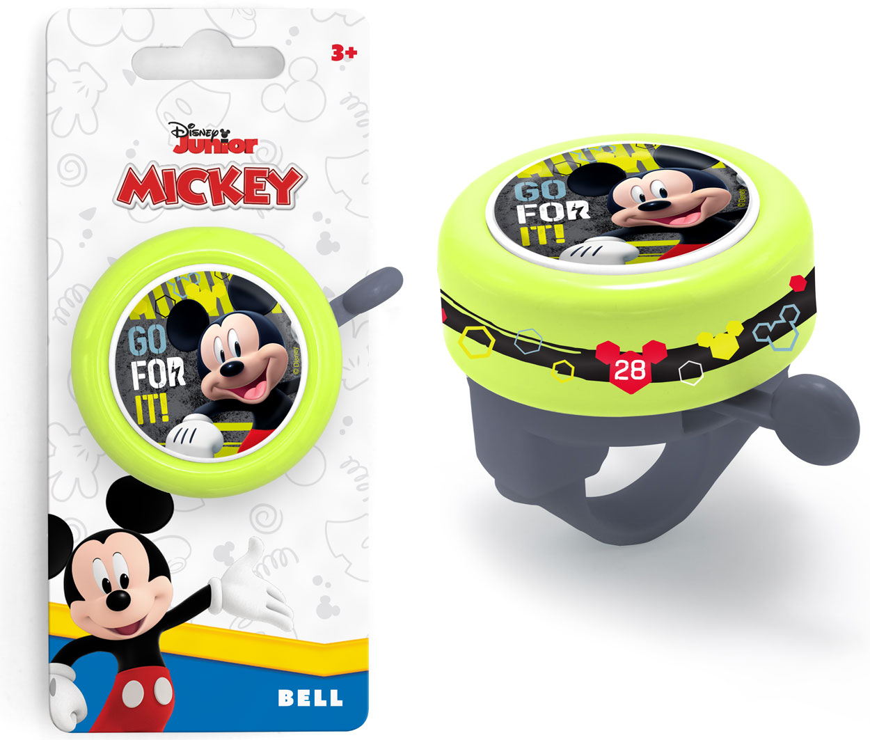 

Dzwonek Metalowy na kierownicę roweru Mickey Mouse