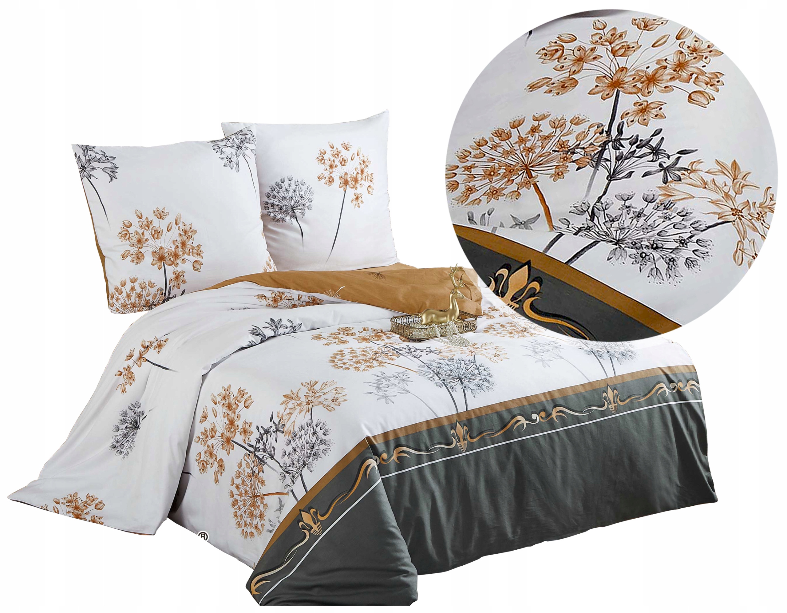 Pościel 180x200 Elway 100% Bawełna Komplet Pościeli Satynowej Nowe