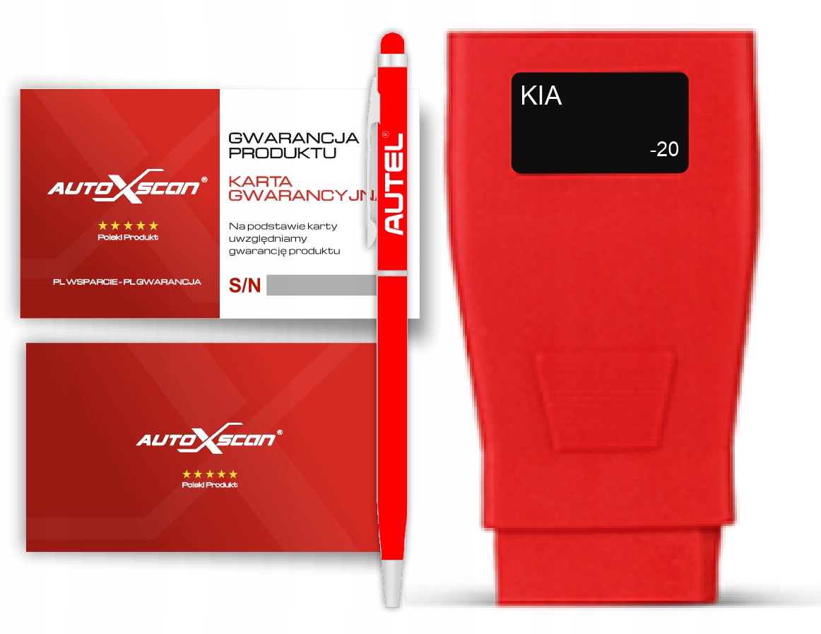 

Autel Kia/hyundai 20PIN Obdi Wtyk Adapter Oryginał
