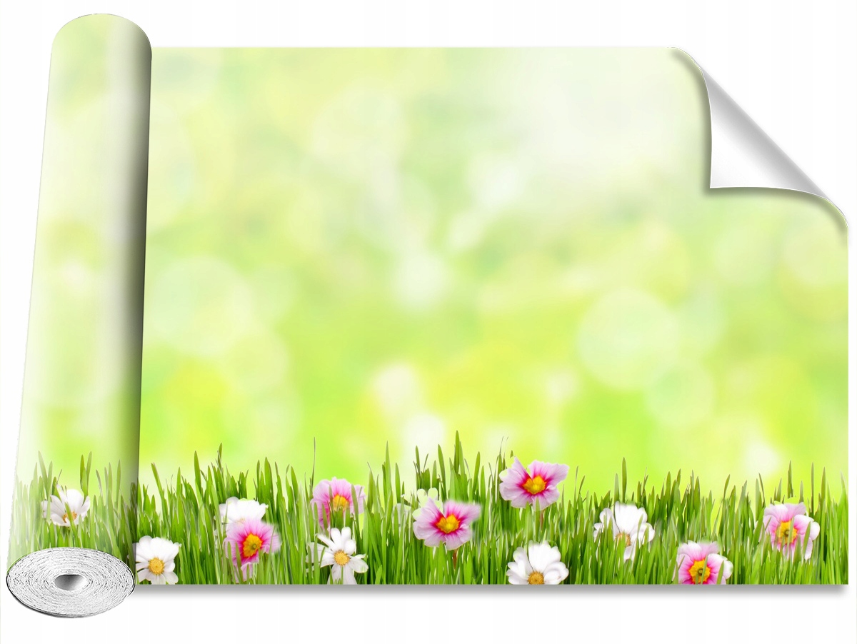 

Tapeta Samoprzylepna Trawa Kwiaty 208x146