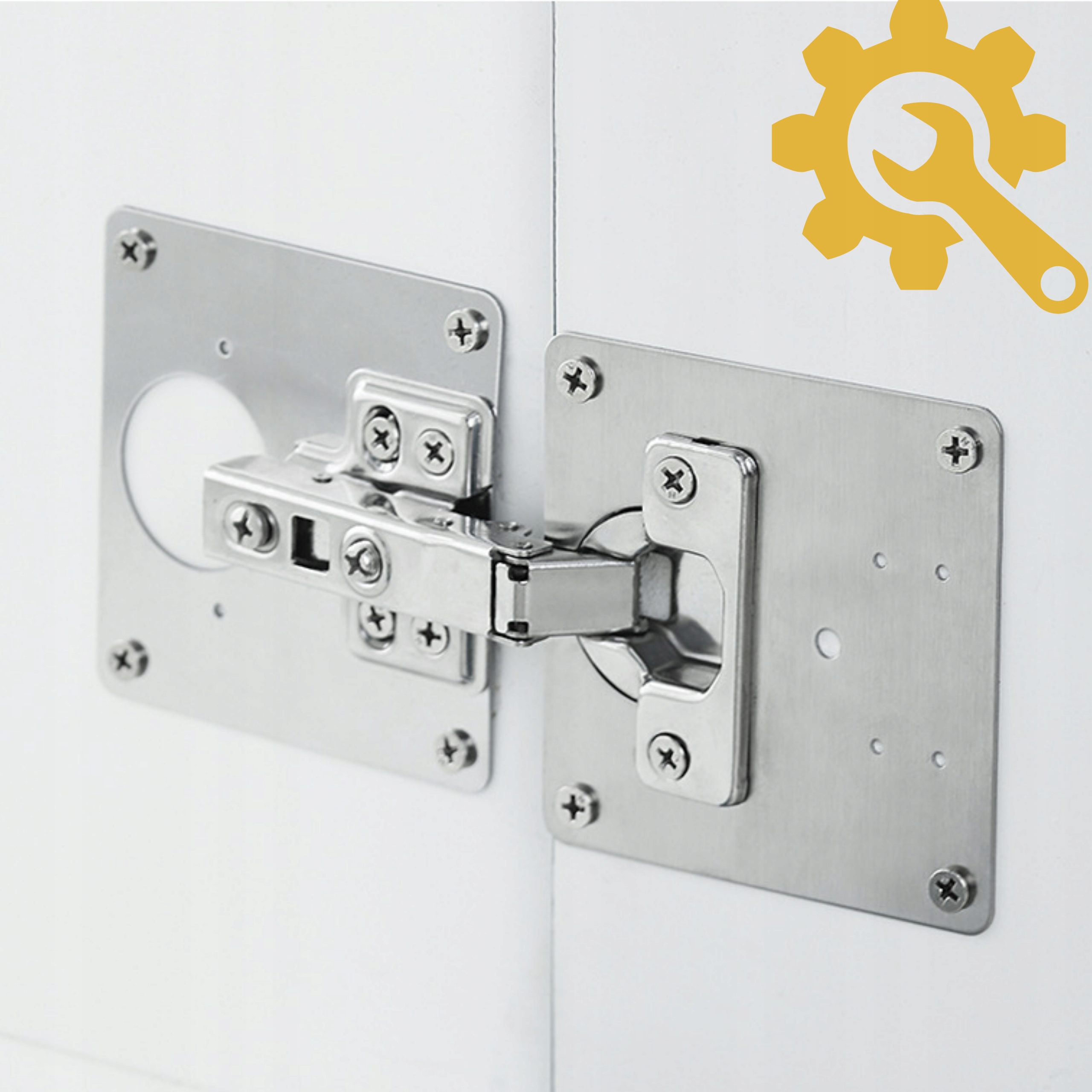 ZESTAW DO NAPRAWY ZAWIASÓW PŁYTKA BLASZKA NAPRAWCZA ZAWIASU KLEJ GRATIS Stan opakowania oryginalne