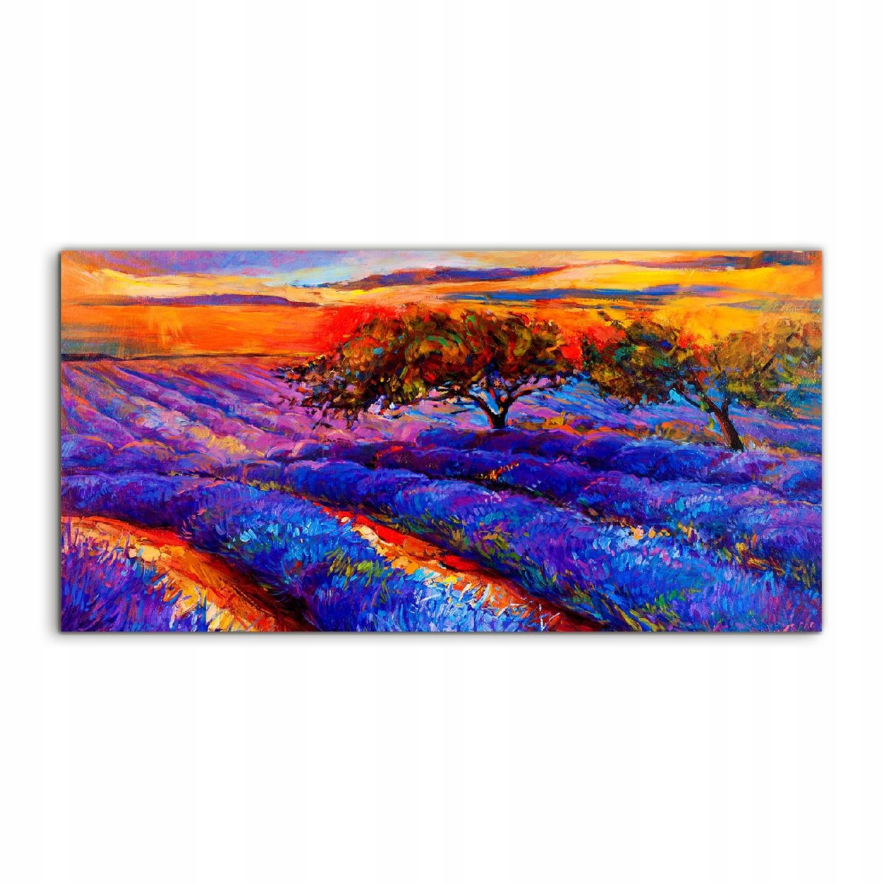 

Fotoobraz 140x70 na prezent Lawenda Łąka Krajobraz