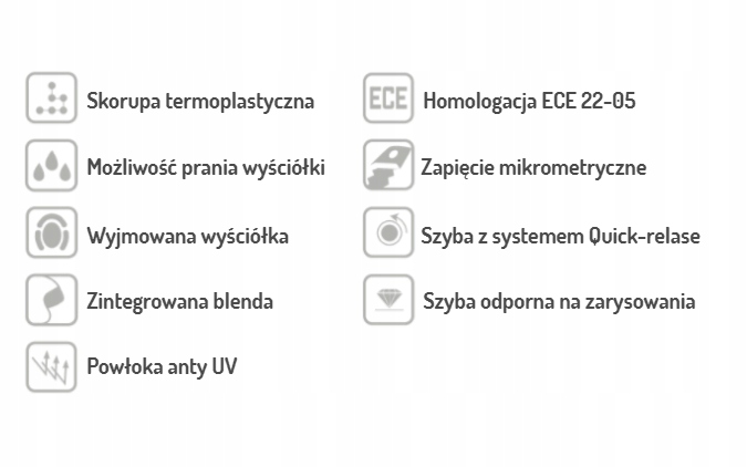ORIGINE Kask Otwarty PALIO Matt Titanium M Producent inny