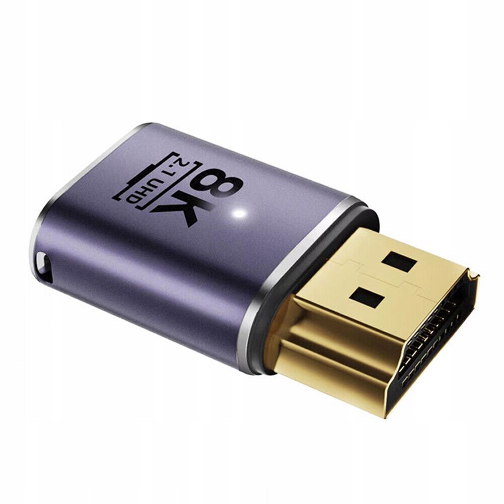 ADAPTER PROSTY KONWERTER PRZEJŚCIÓWKA HDMI 48GBPS 8K 60HZ 2.1 A1