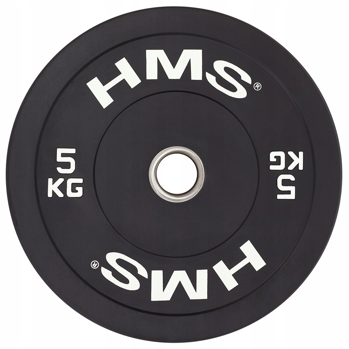 Olympijský Talíř Bumper 5kg Hms Bbr Gumovaný, Potažený Na Osa 51mm