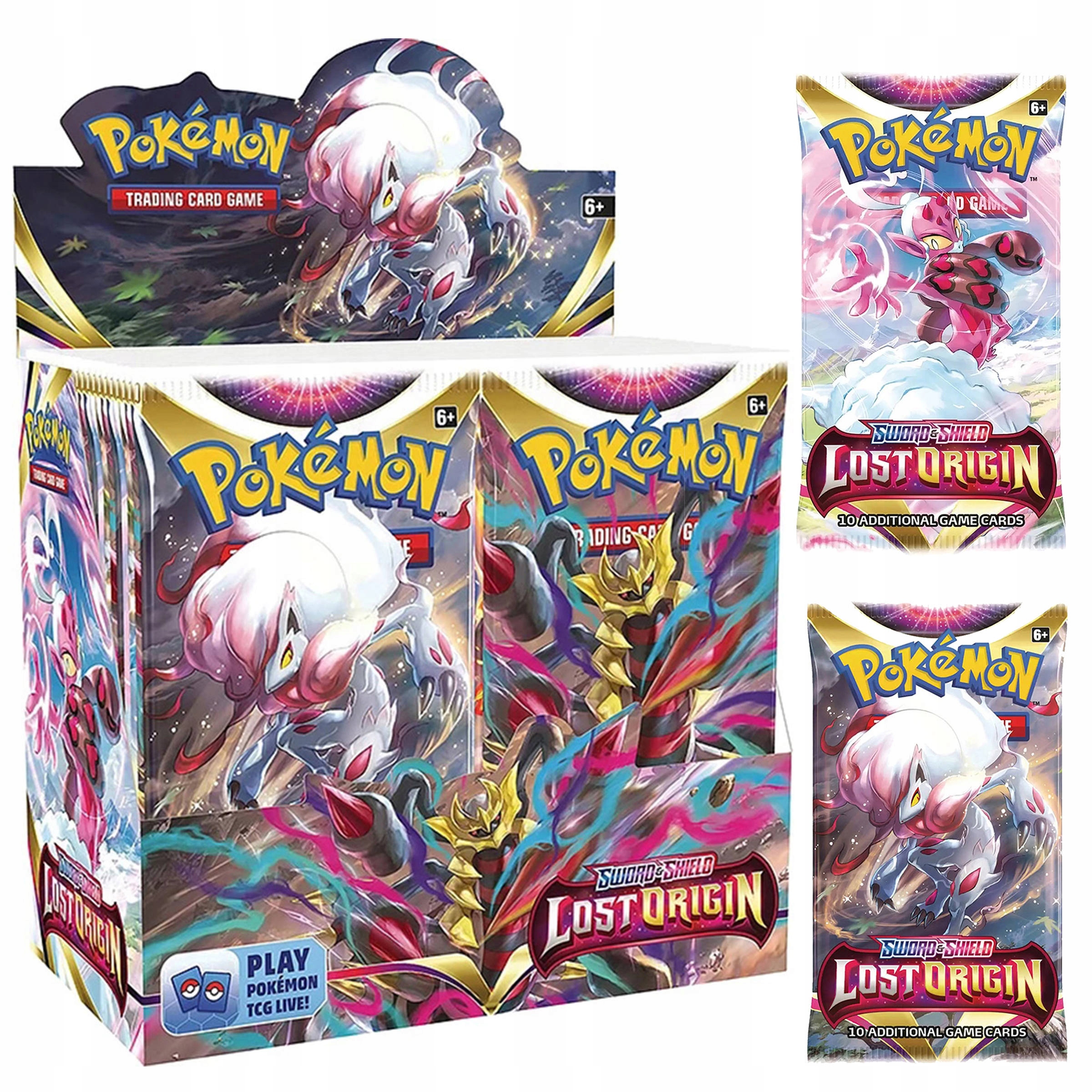 

Pokemon Lost Origin Karty Kolekcjonerskie 360 Kart
