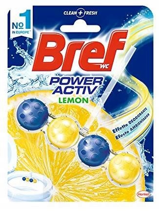 

Bref Blue Activ Cytrynowa Zawieszka do Wc 50g