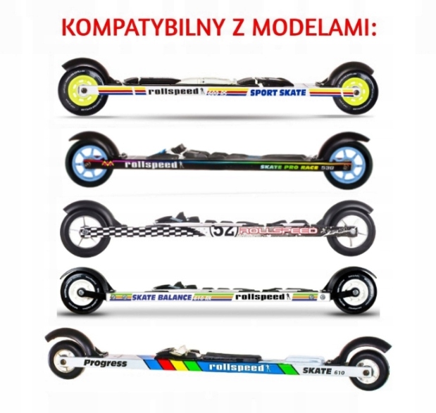 Koła Roll'x SKATE UR100 M2-medium (uzbrojone) - 2 szt. Twardość kół Inna